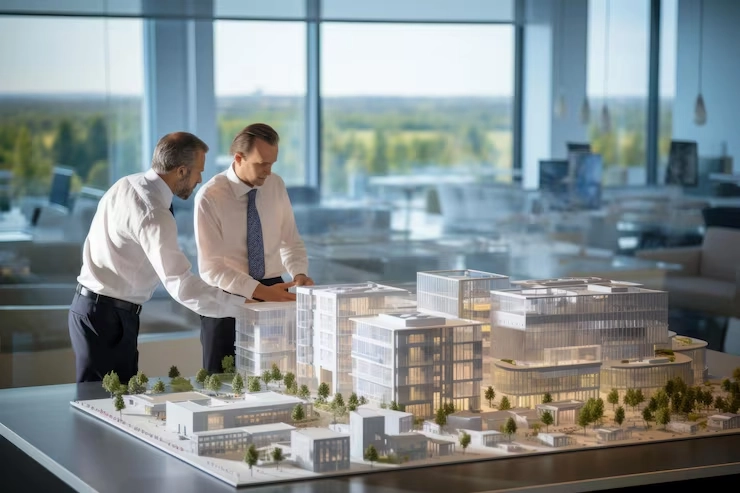 buildings scale model real estate architecture working 53876 673608