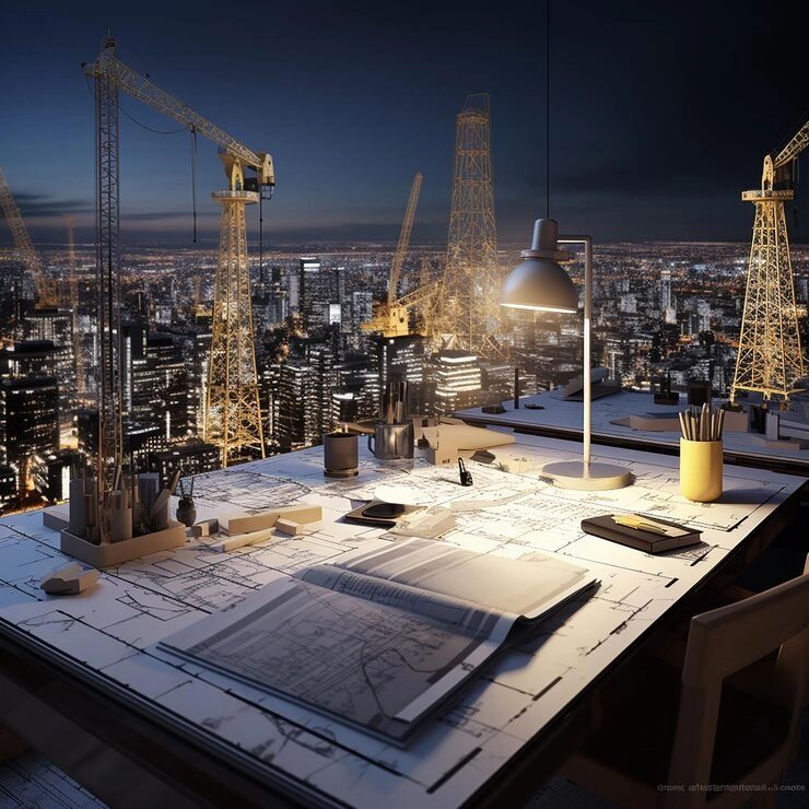 innovative concept architect desk architectural project 1077802 79851