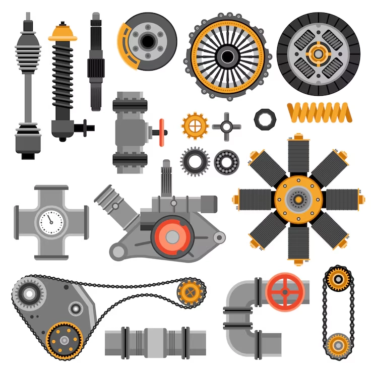 machinery parts set 1284 14474