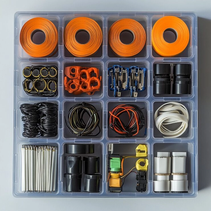 set wire nuts electrical tape organized small containers easy access3 1247965 109514